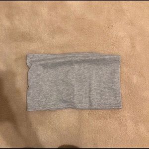 Grey Tube Top